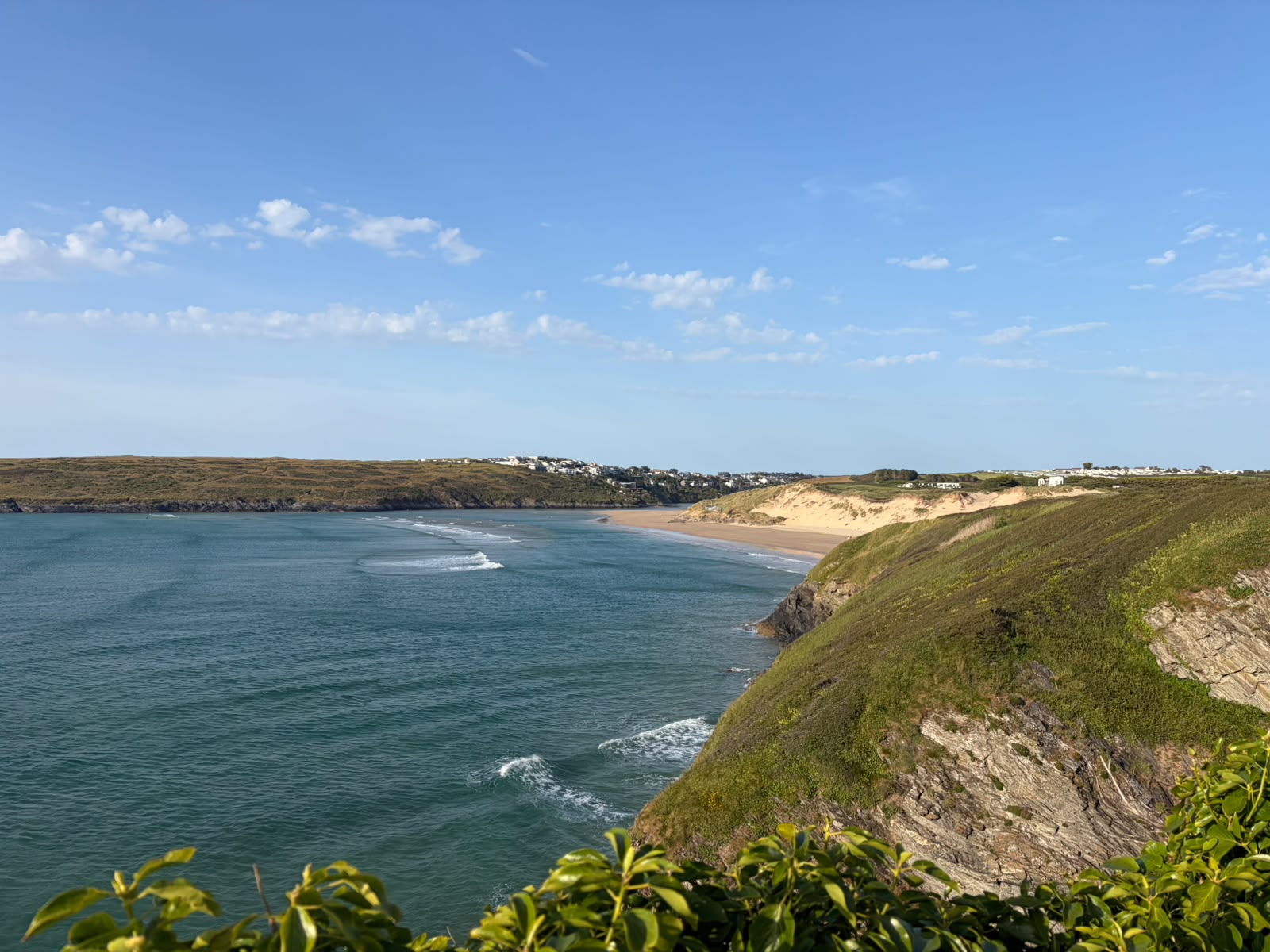 newquay beach view